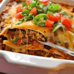 Beef Enchilada Casserole