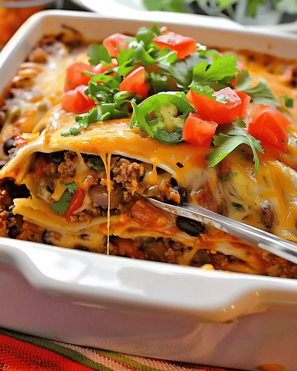 Beef Enchilada Casserole: Easy Comfort Food for Any Night