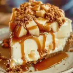 Caramel Apple Pie Cheesecake
