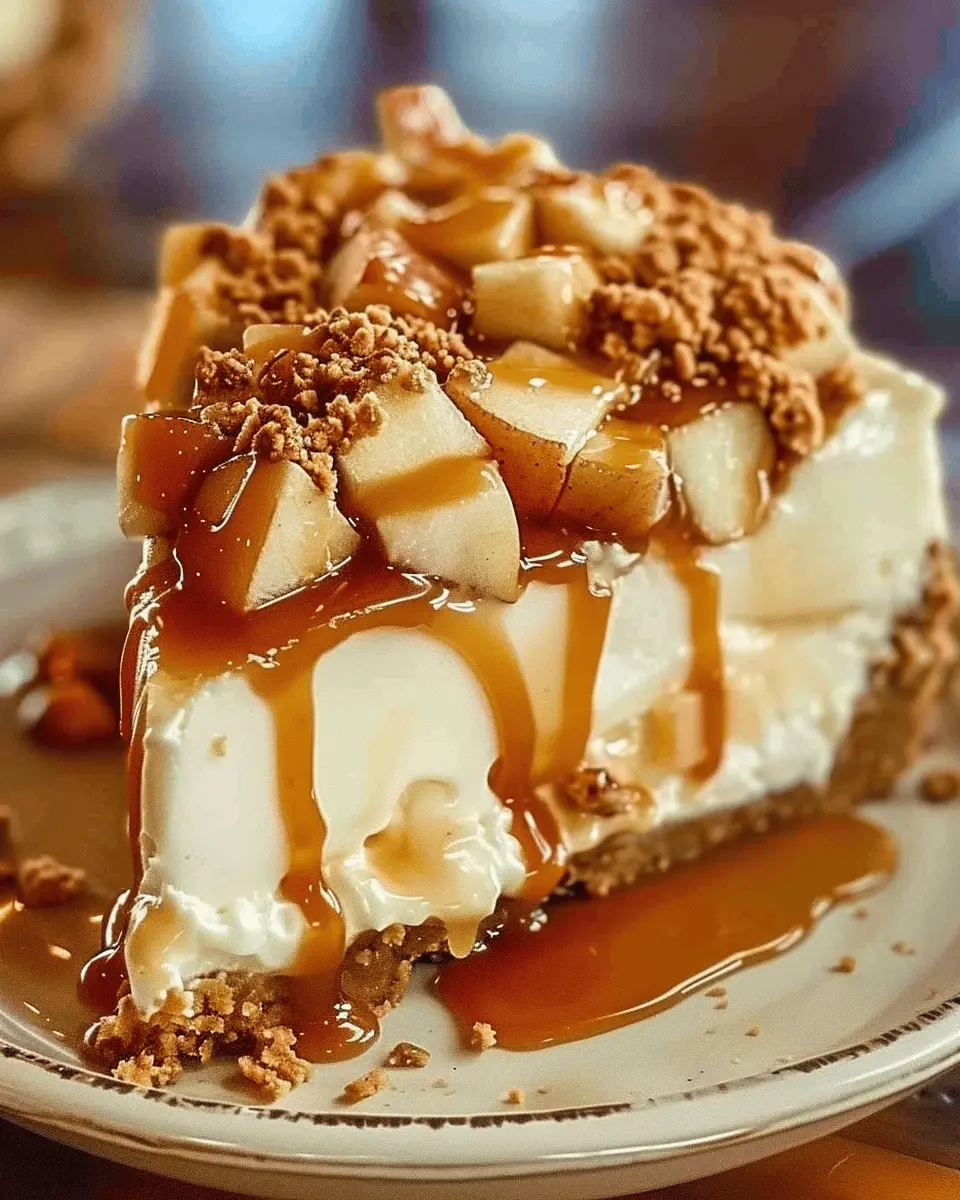 Caramel Apple Pie Cheesecake: The Best Indulgent Fall Treat