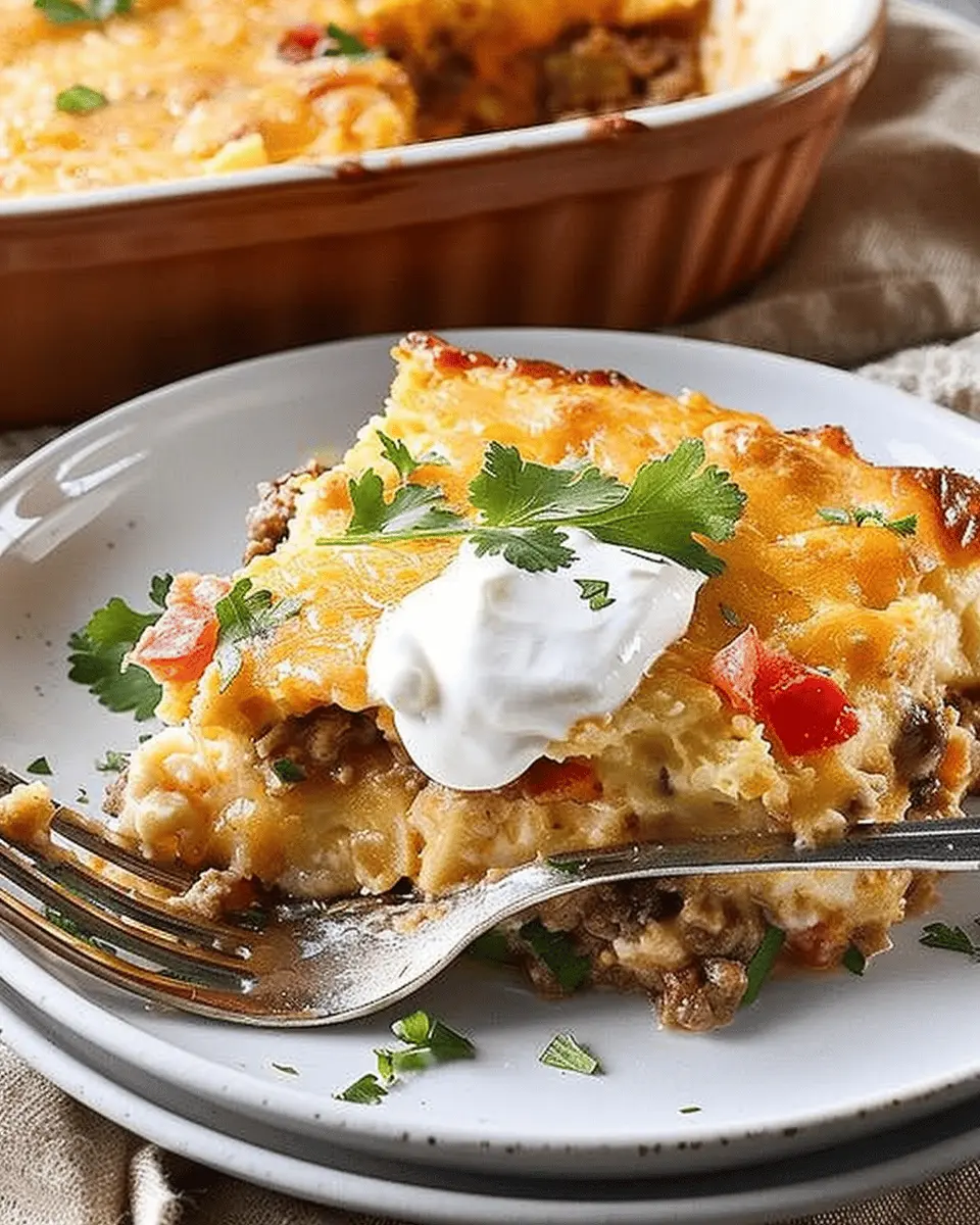 Cattle Ranch Casserole: Easy Comfort Food with Turkey Bacon and Chicken Ham