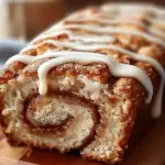 Dollywood Cinnamon Bread with Icing