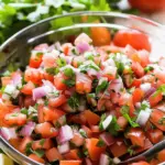 Easy Pico de Gallo Salsa