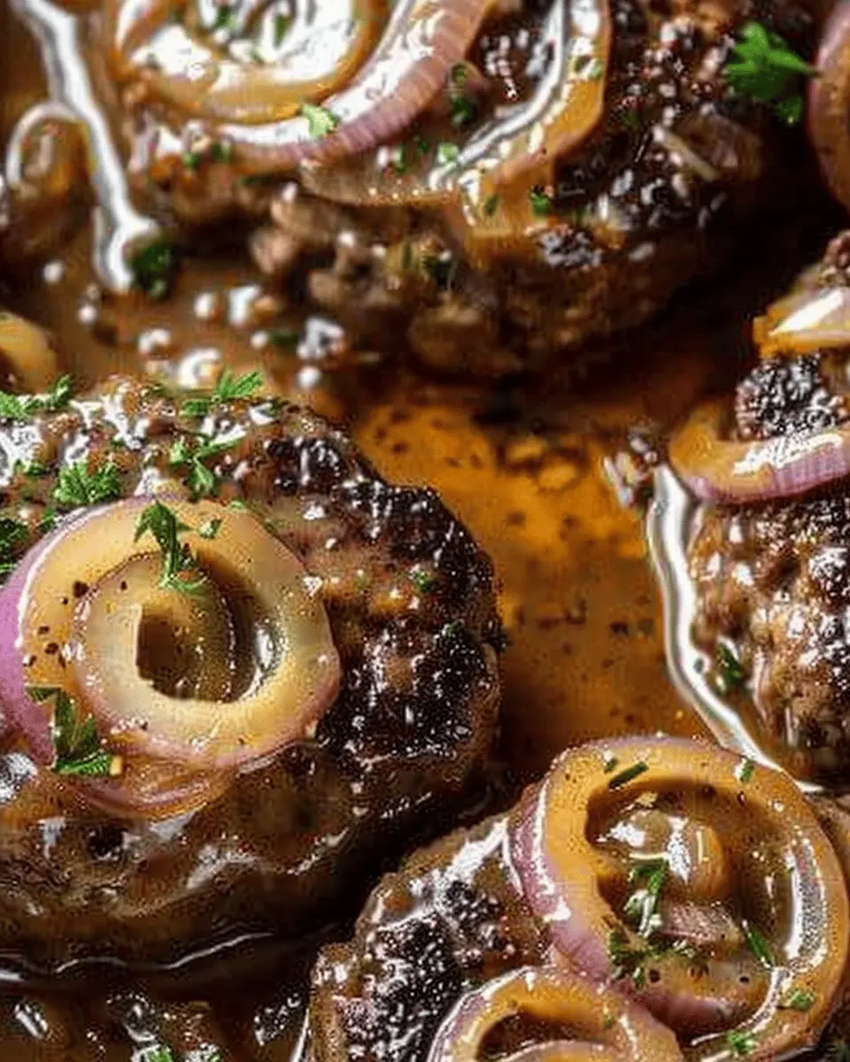 Easy Salisbury Steak: A Juicy Comfort Food with Turkey Bacon Twist