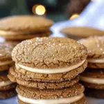 Ginger Molasses Sandwich Cookies