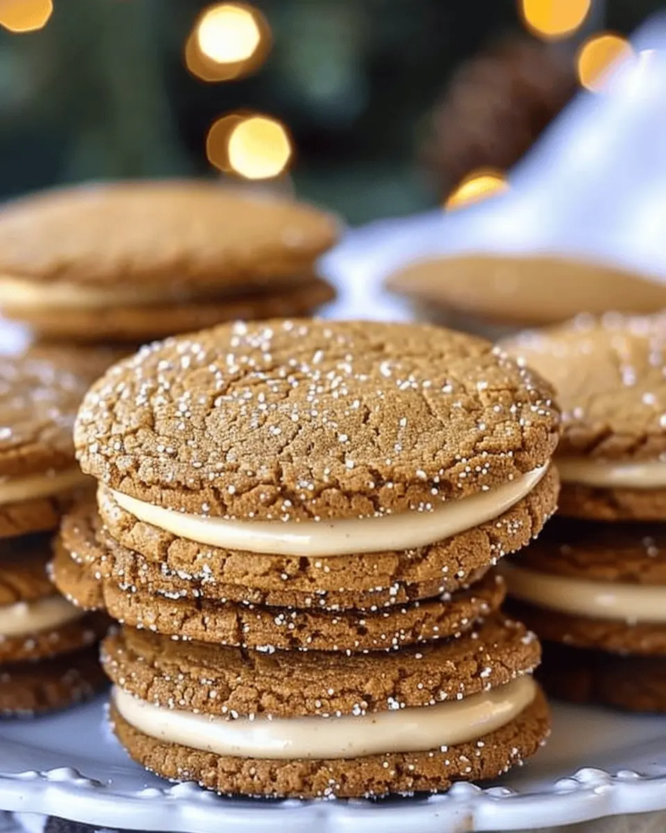Ginger Molasses Sandwich Cookies: The Best Comfort Treats to Bake