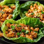 SAVORY CHICKEN LETTUCE WRAPS