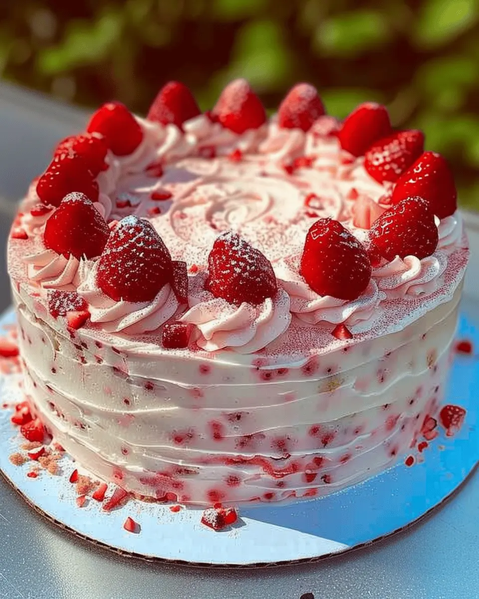 Strawberry Cheesecake Pound Cake: The Best Homemade Delight