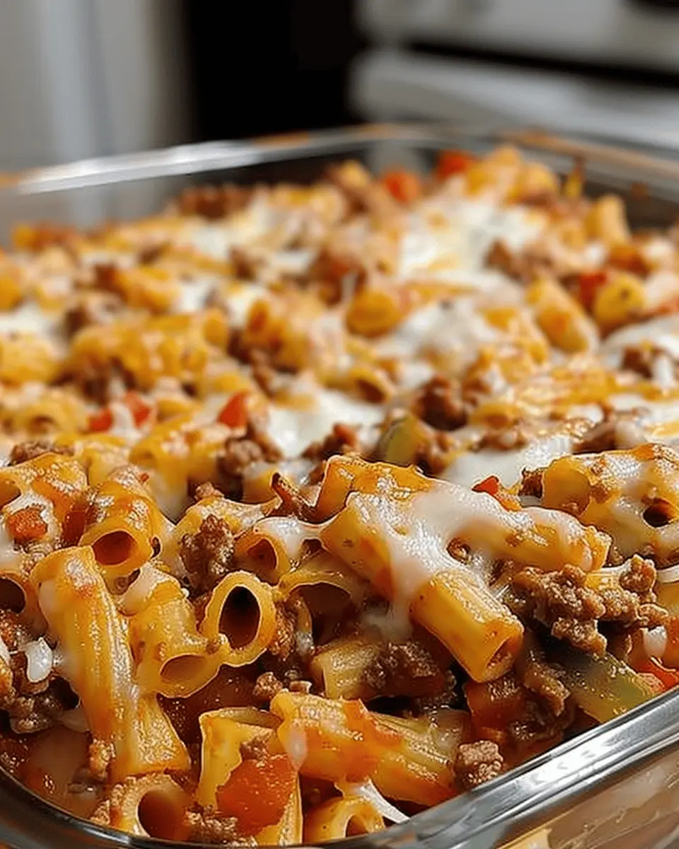 Amish Sloppy Joe Pasta Bake: Easy Comfort Food for Everyone