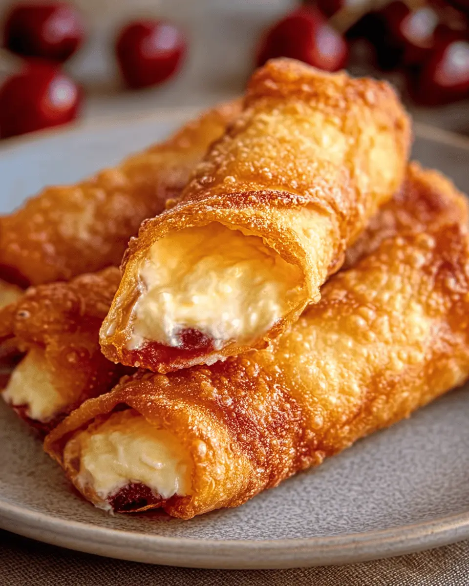 Cheesecake Eggrolls: The Irresistible Crispy Delight You’ll Love
