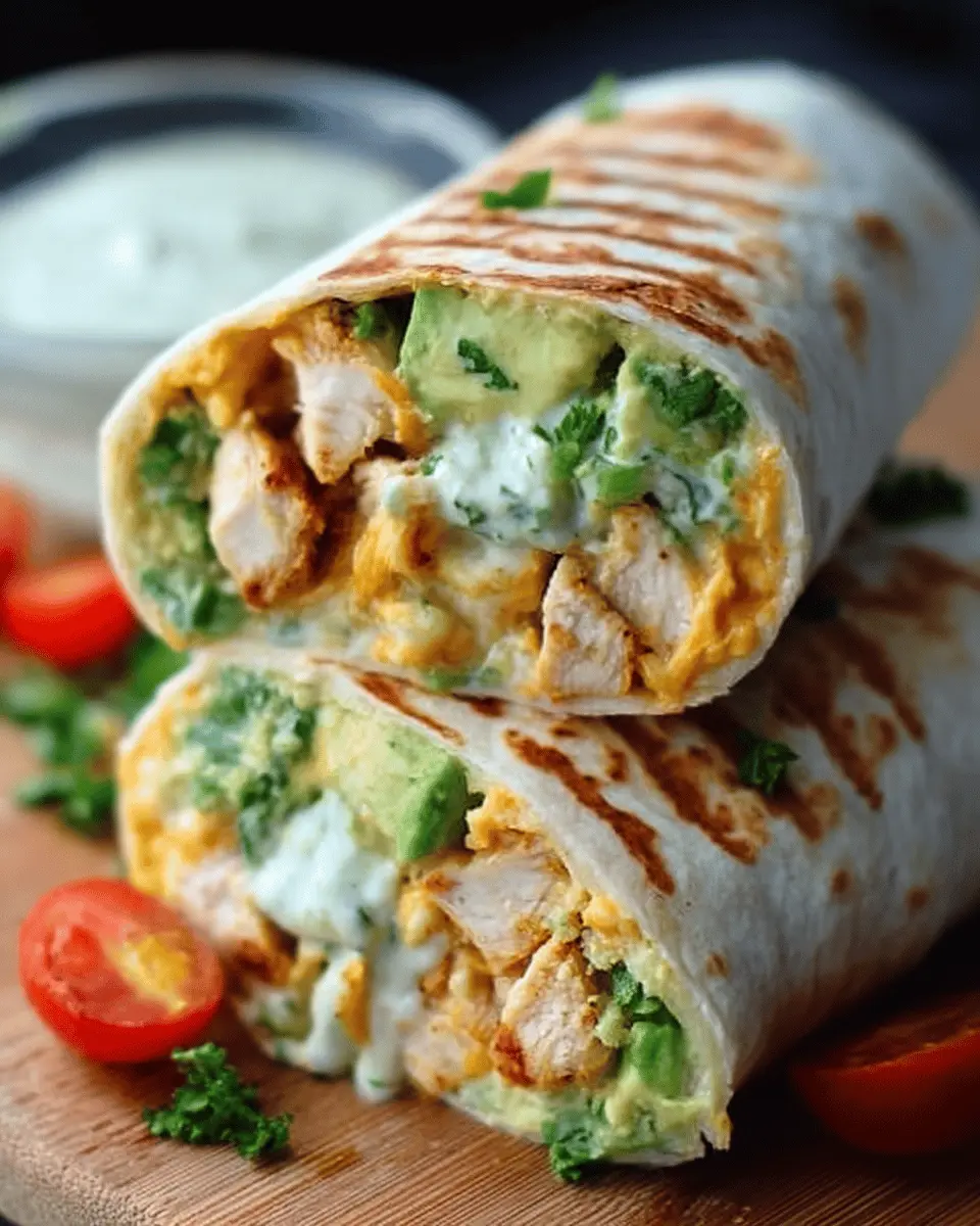 Chicken Avocado Ranch Burritos: Easy and Flavorful for All Ages