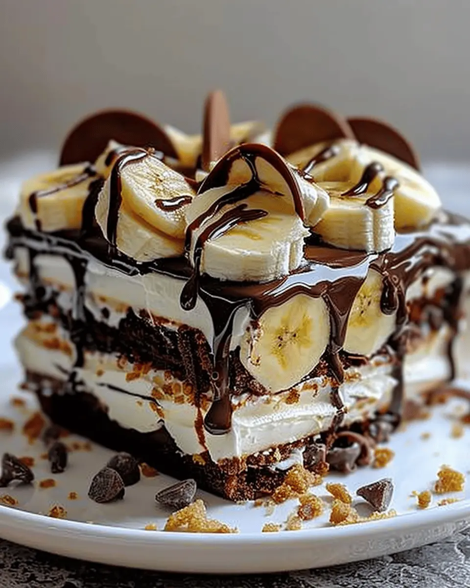 Chocolate Banana Split Cake: The Indulgent Treat You’ll Love