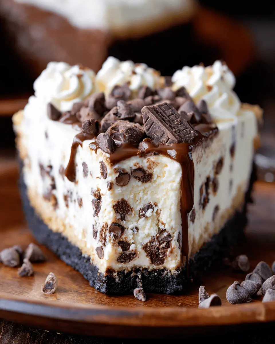 Chocolate Chip No-Bake Cheesecake: Easy Indulgence You’ll Love