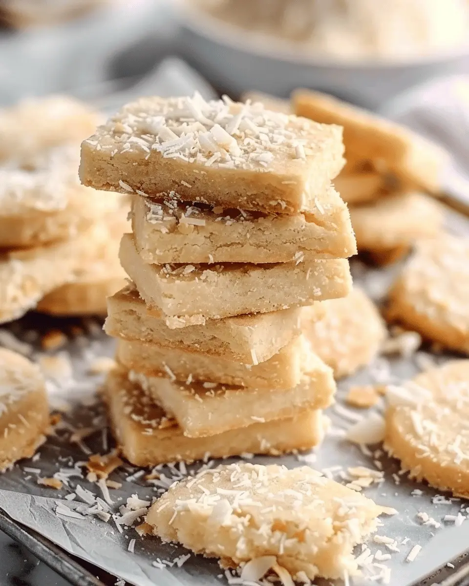 Coconut Shortbread Cookies: The Best Treat for Your Sweet Tooth