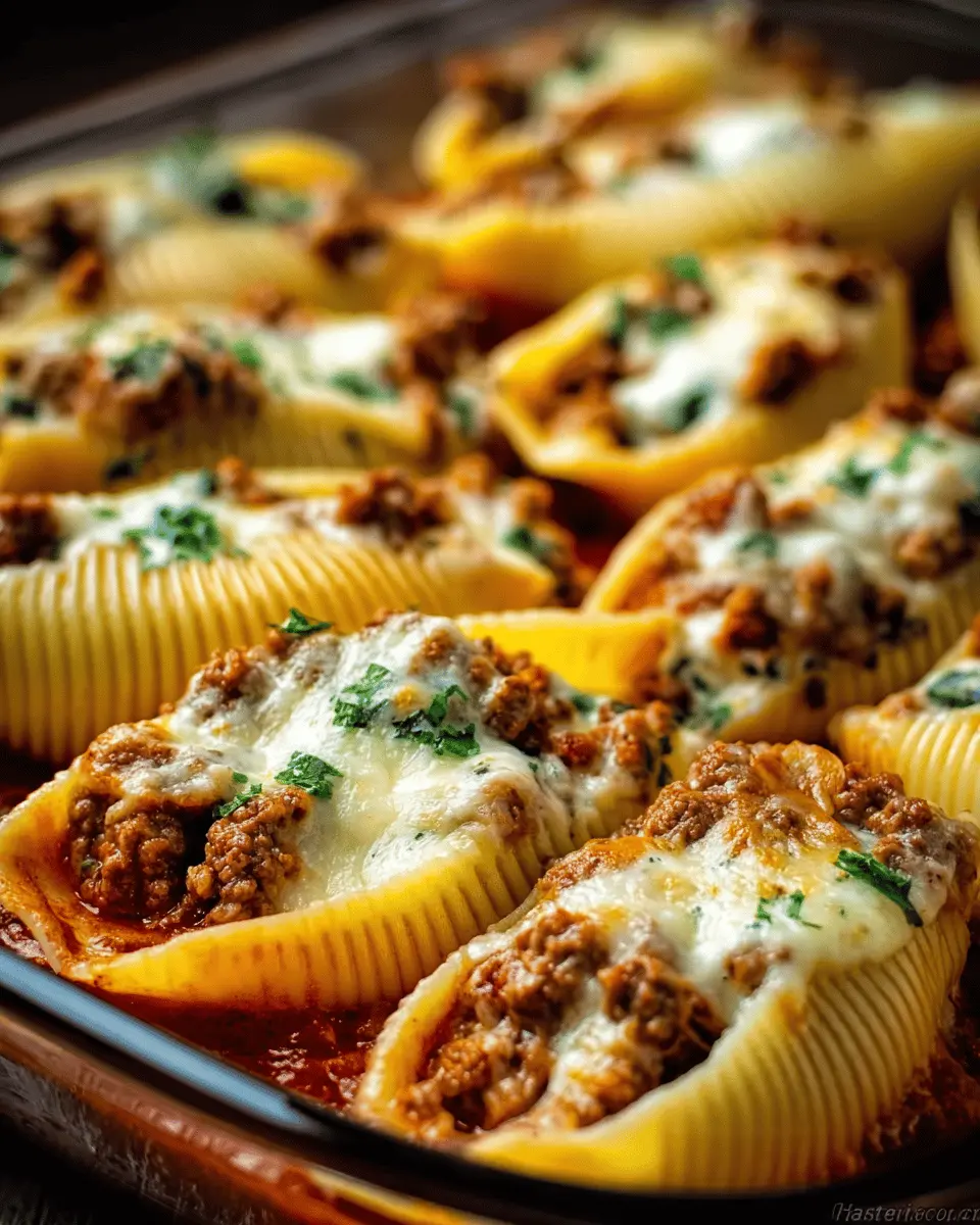 Creamy Ricotta Beef Stuffed Shells Pasta: An Indulgent Comfort Dish