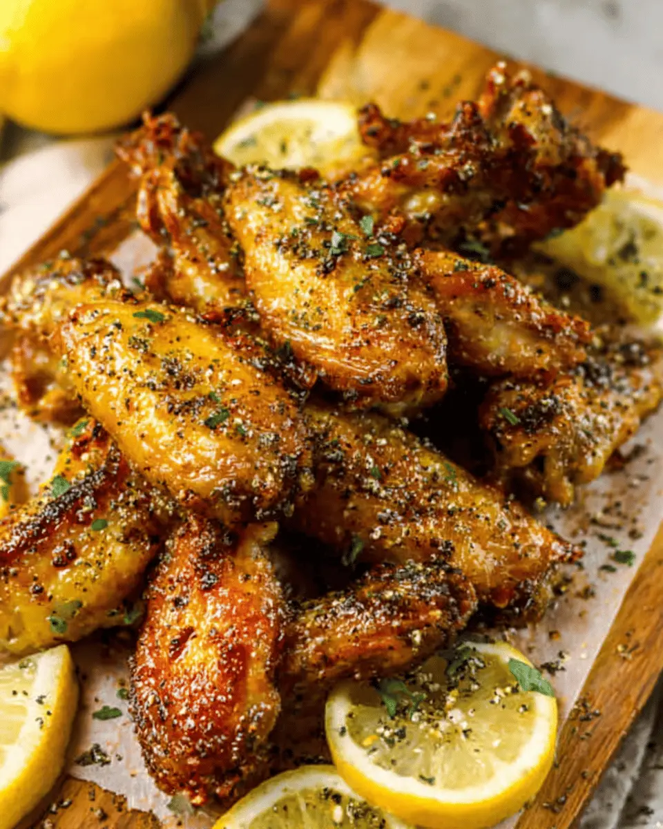 Crispy Lemon Pepper Wings: The Best Party Snack You’ll Love