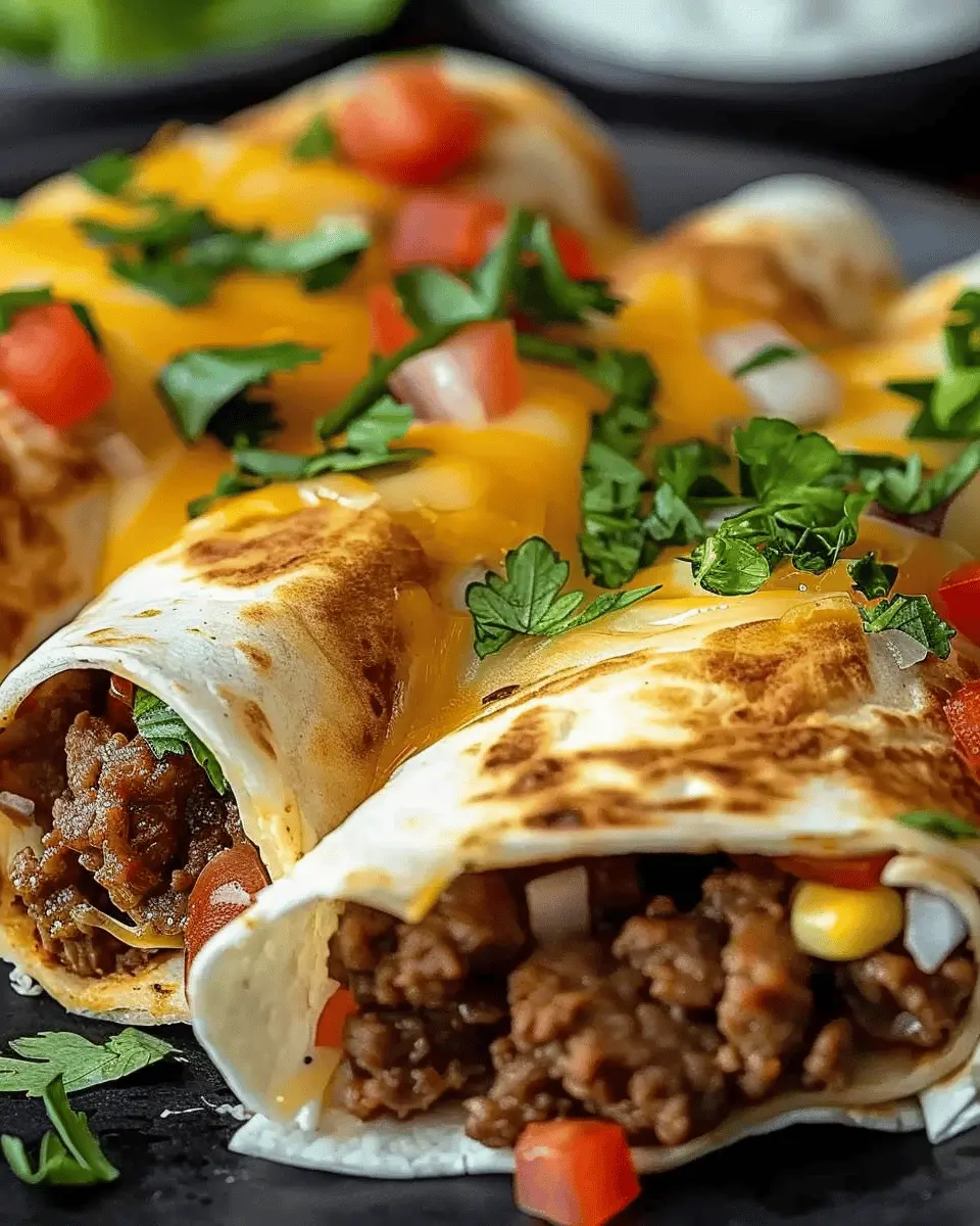Crunchy Beef Cheese Wraps: The Easy Snack You’ll Love