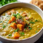 Hearty Crockpot Split Pea Soup