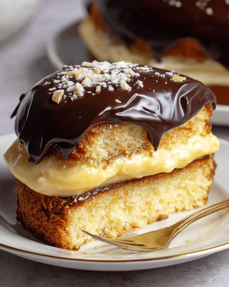 Homemade Boston Cream Pie: The Best Indulgent Treat You’ll Love