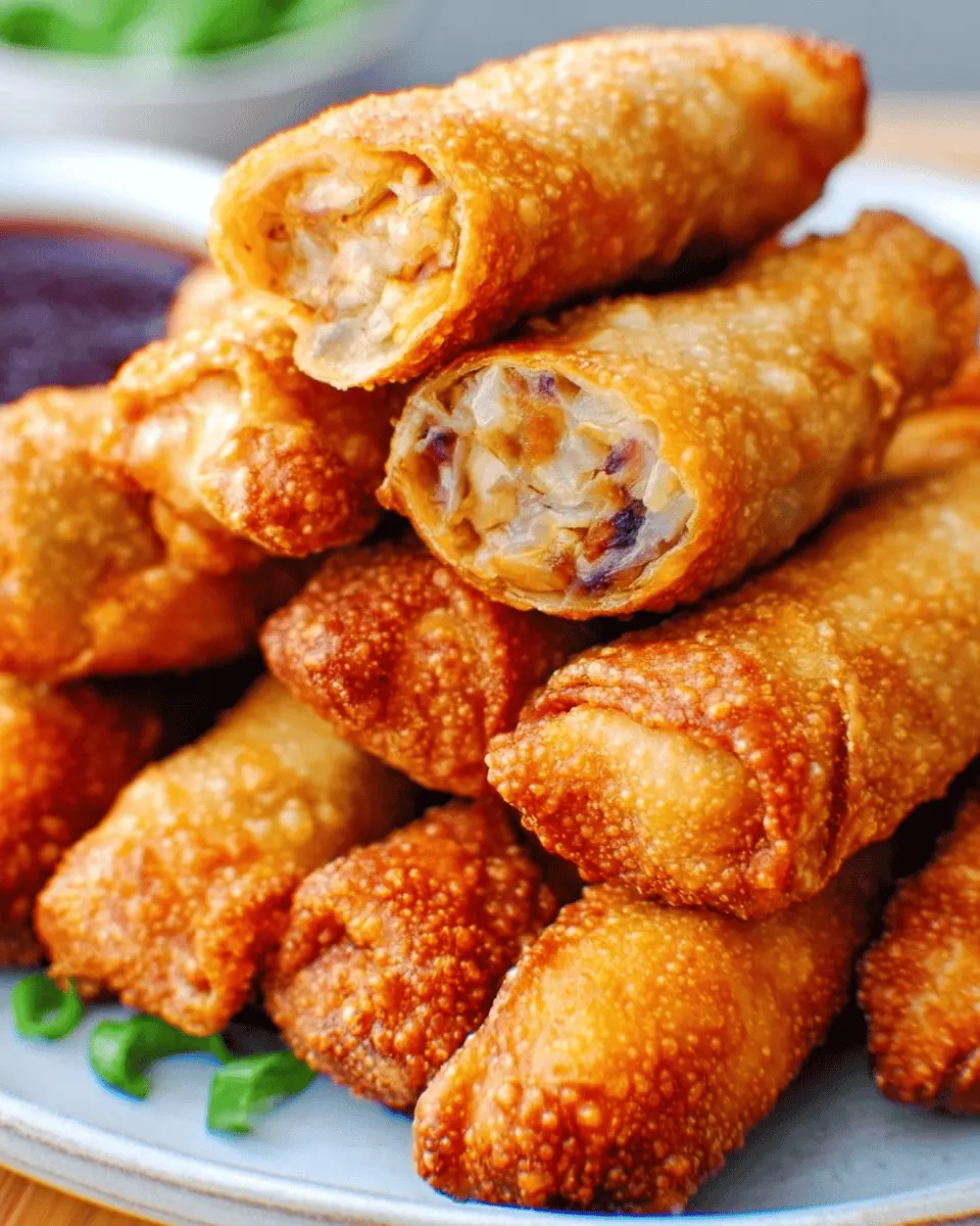 Homemade Egg Rolls: Easy Recipe with Turkey Bacon and Veggies