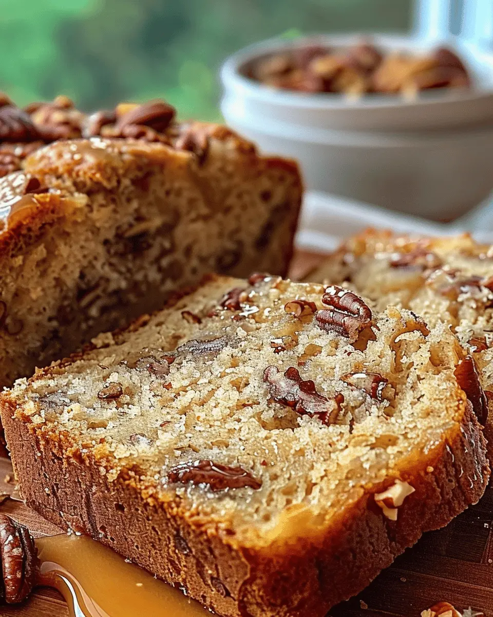 Honey Butter Sweet Alabama Pecanbread: The Best Indulgent Treat