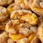 Irresistible Peach Cobbler Cookies