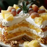 Juicy Pineapple Heaven Cake