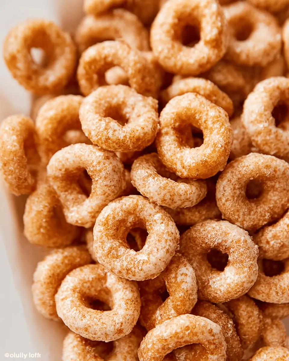 Mini Donut Hot Buttered Cheerios: The Best Indulgent Treat