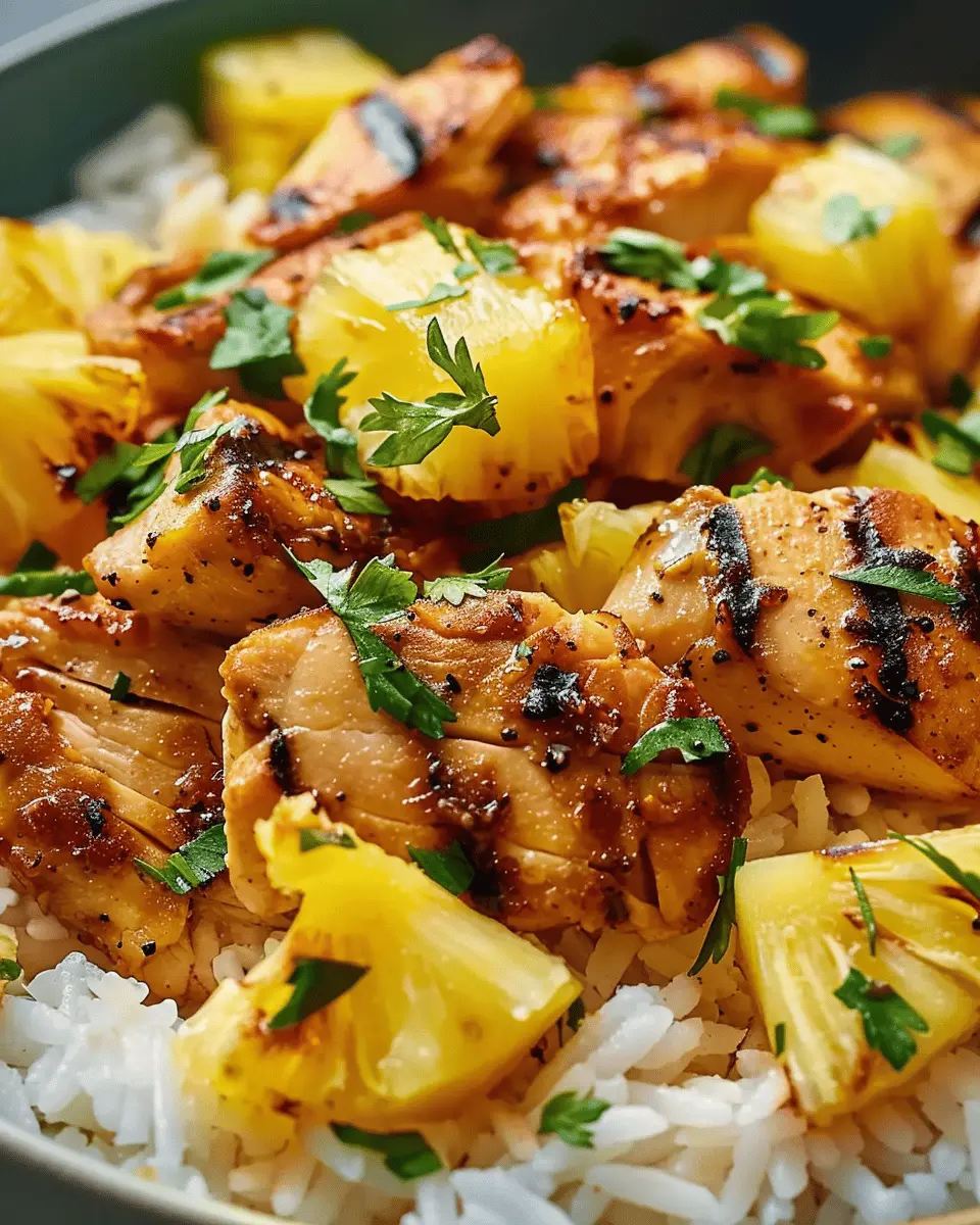 Pineapple Chicken and Rice Recipe: Easy Tropical Comfort Dish