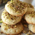 Toasted Pistachio Ricotta Cookies