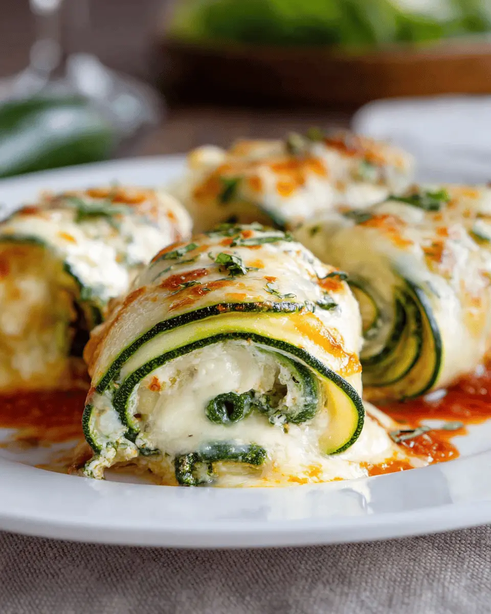 Zucchini Cheesy Roll: Indulgent Turkey Bacon & Chicken Ham Delight