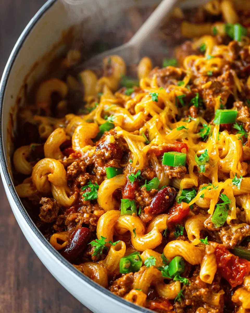 Chili Mac: A Heartwarming Blend of Comfort Food in One Bowl