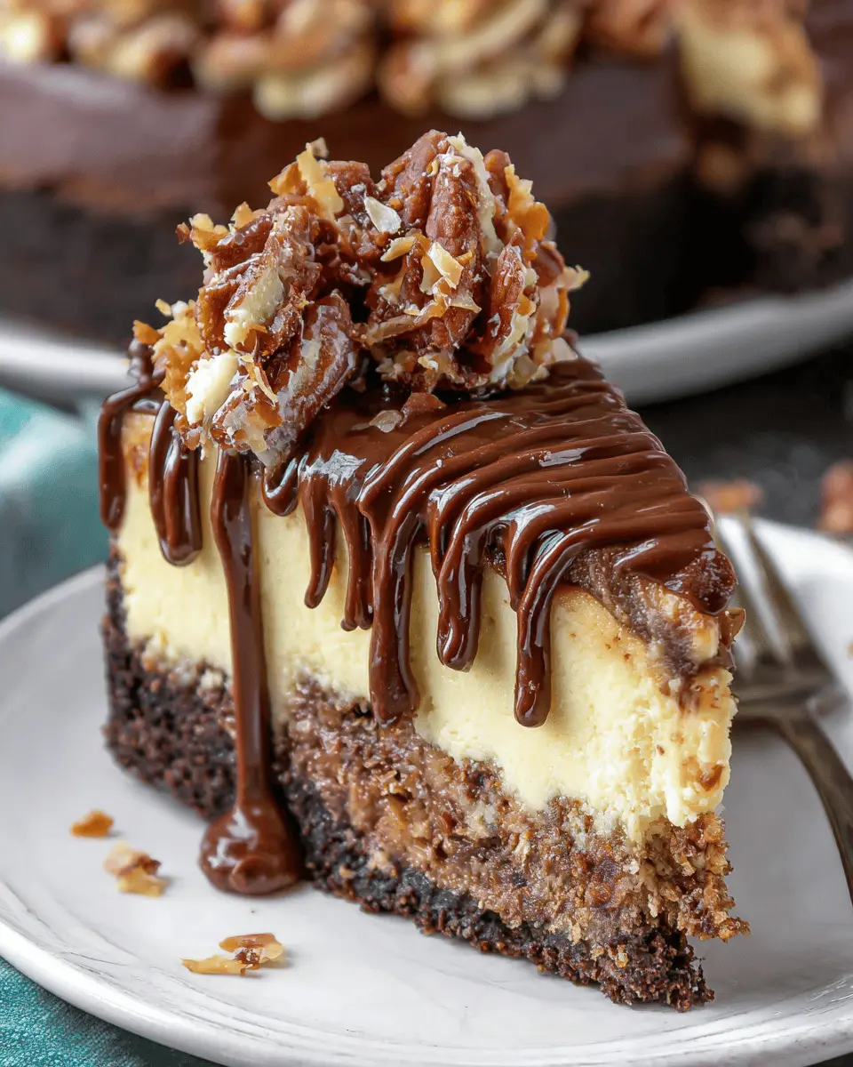 German Chocolate Cheesecake: The Best Indulgent Recipe Ever