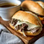 Slow Cooker French Dip Sandwiches
