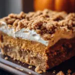 Gooey Pumpkin Crumble Cake