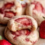 Strawberry Cheesecake Cookies