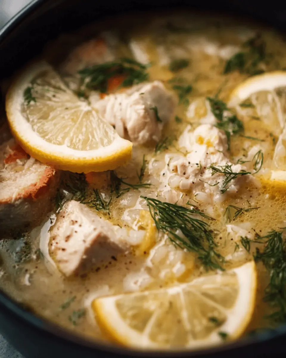 Lemony Greek Chicken + Rice Soup: The Best Comforting Recipe