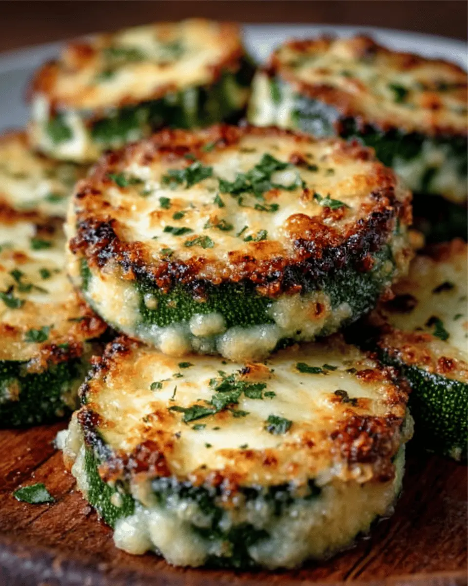 Cheesy Zucchini Rounds: Irresistibly Easy Appetizer Delight