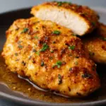 Tender Baked Chicken with Creamy Parmesan Coating