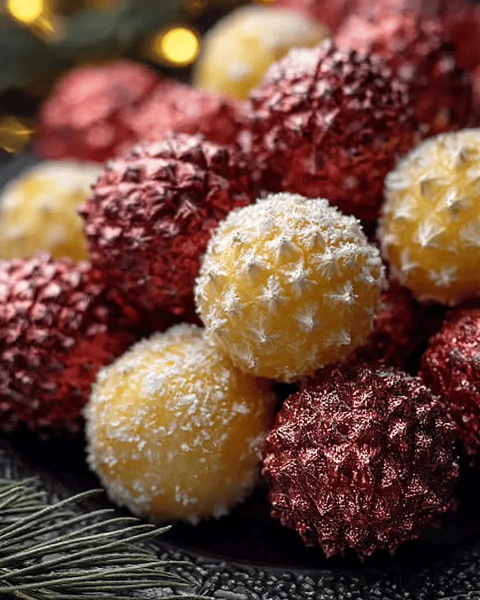 Pineapple Christmas Balls: The Best Festive Treat with Turkey Bacon