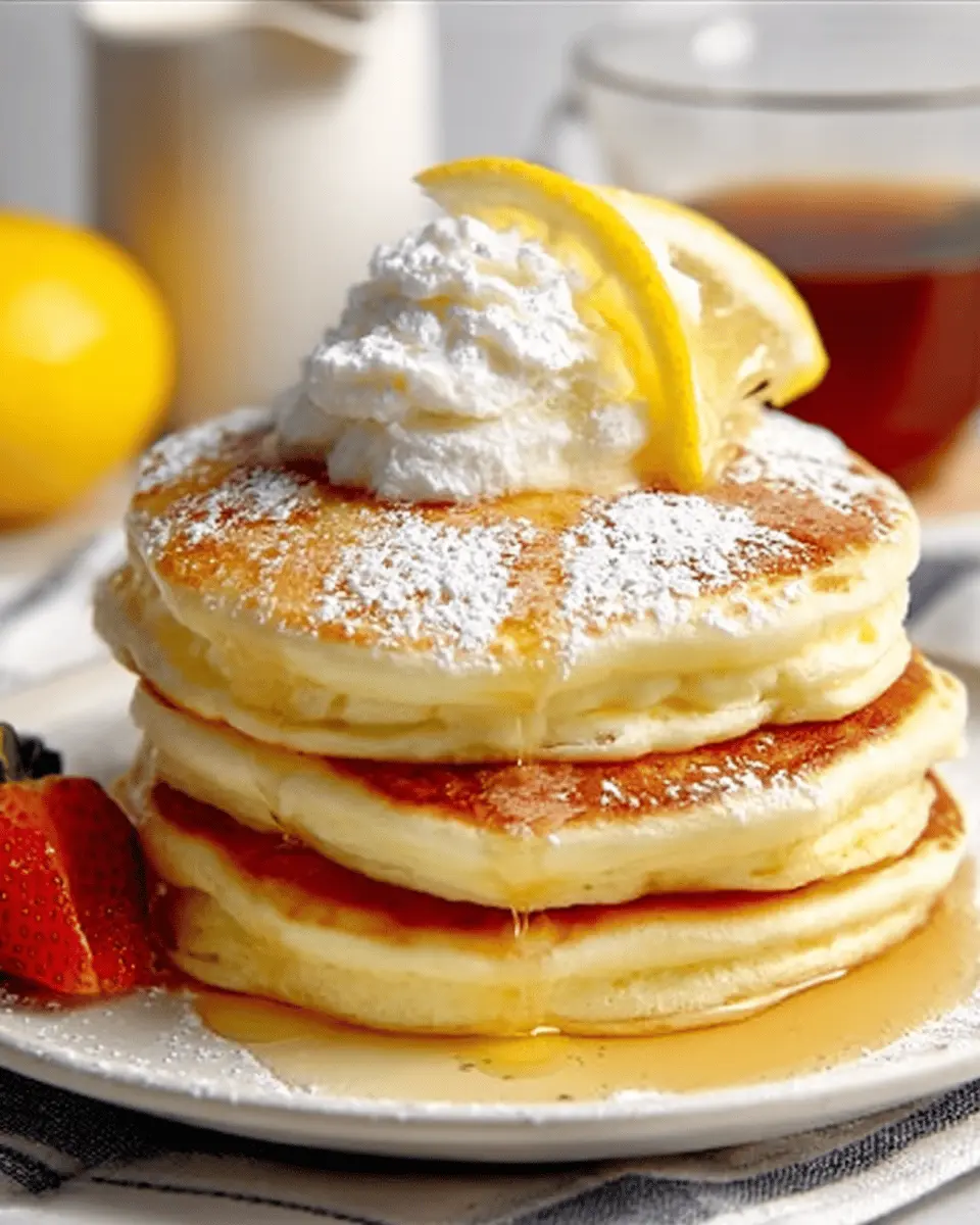 Pillowy Lemon Soufflé Pancakes: The Best Breakfast Treats at Home