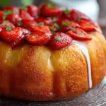 Strawberry Pineapple Pound Cake