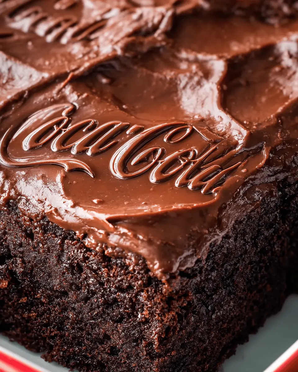 Coca-Cola Chocolate Cake: The Indulgent Twist You Need Today