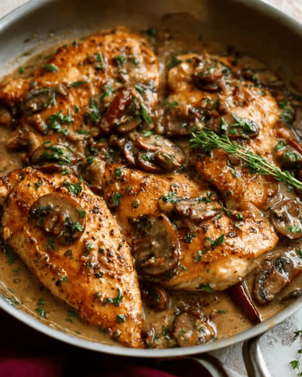 Chicken Marsala Delight: Easy Recipe with Turkey Bacon Twist