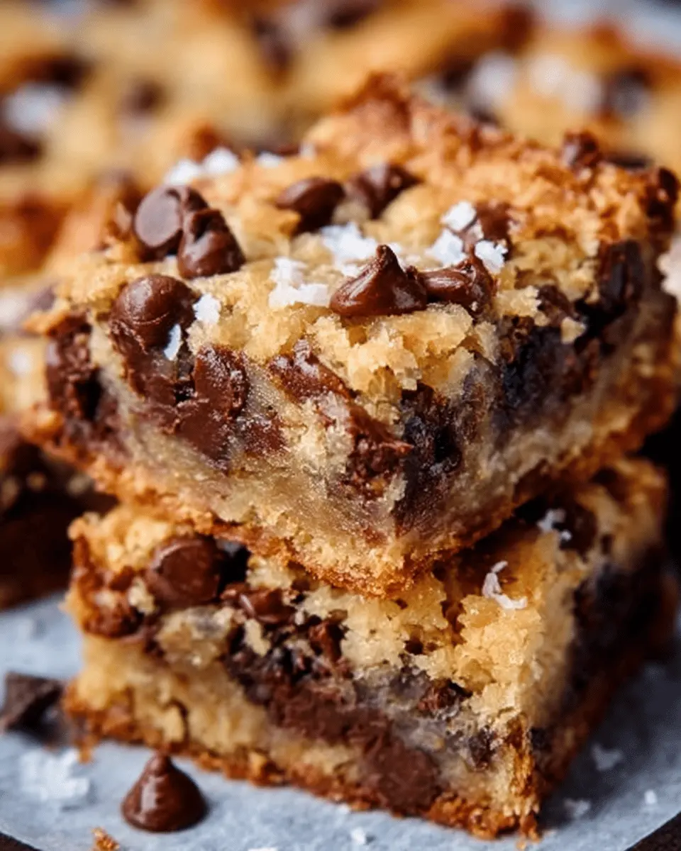 Coconut Toffee Chocolate Chip Cookie Bars: The Best Homemade Treats