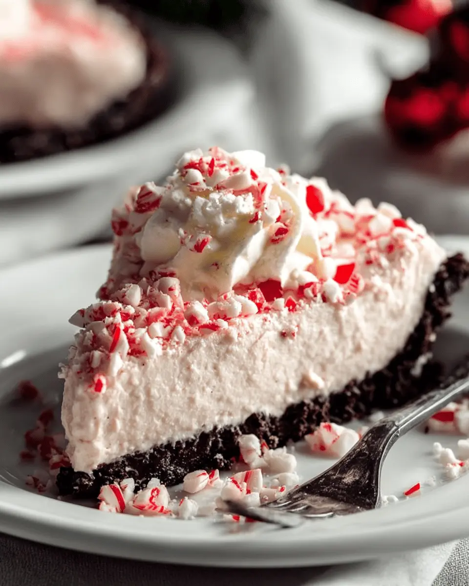 Peppermint Cream Cheese Pie: The Easy Indulgence You Need