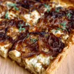 Caramelized Onion and Cheese Tart