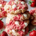 Strawberry Crunch Cheesecake Cookies