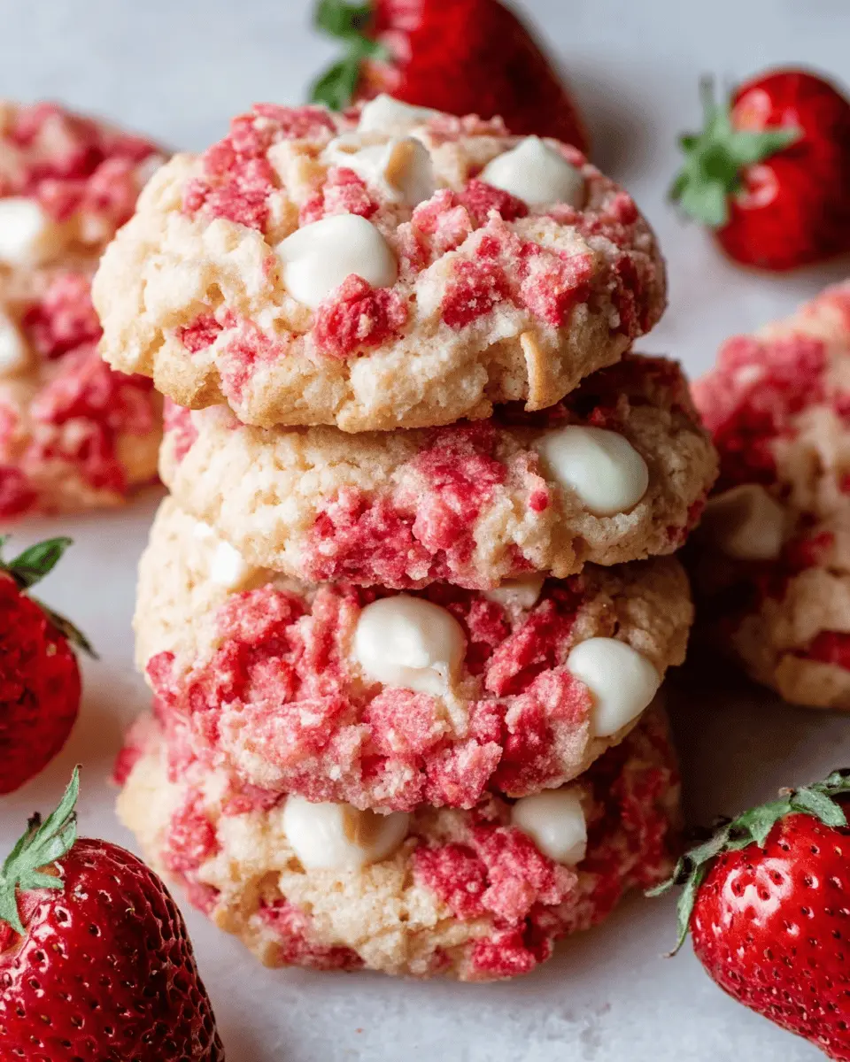 Strawberry Crunch Cheesecake Cookies: Easy and Irresistibly Delicious