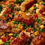 Bang Bang Chicken Fried Rice